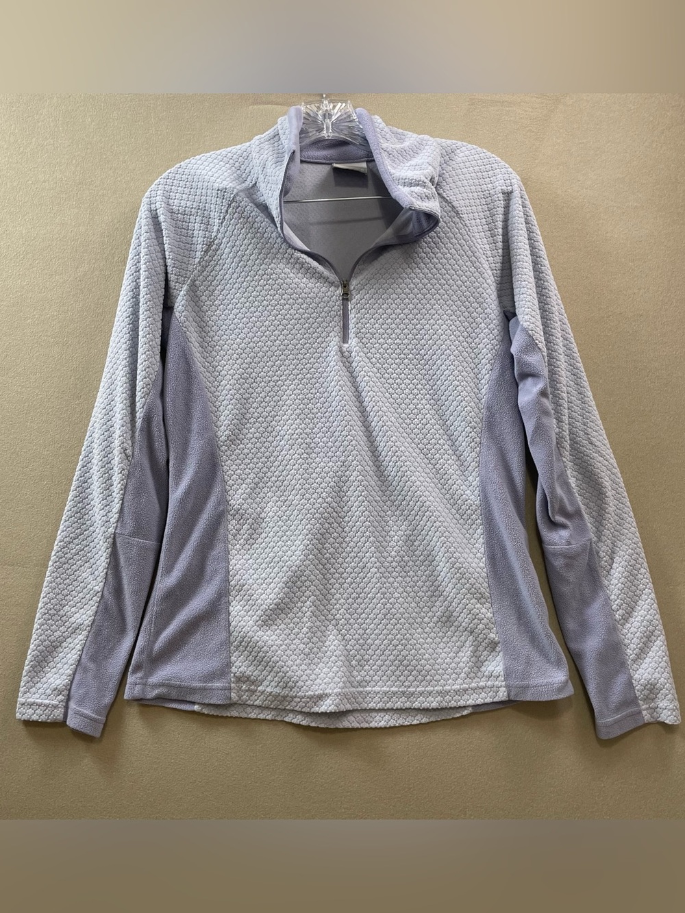 Columbia Women’s Glacial IV purple Quarter-Zip Fleece Pullover lightweight